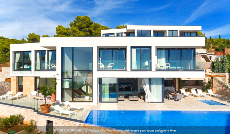 Luxury Villa Hvar Fantasy with a private heated pool