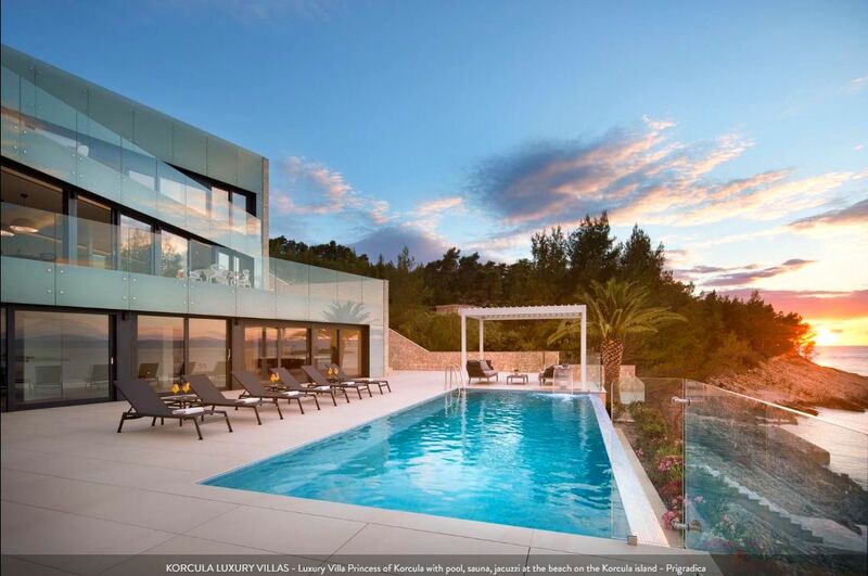 Luxury Villa Palma Korcula with pool