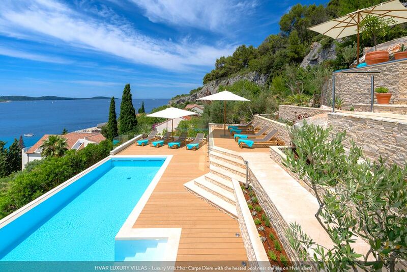 Luxury Villa Hvar Carpe Diem with pool