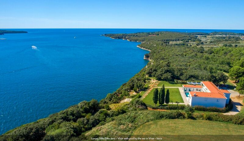 Luxury Villa Eden land - Vrsar with pool by the sea