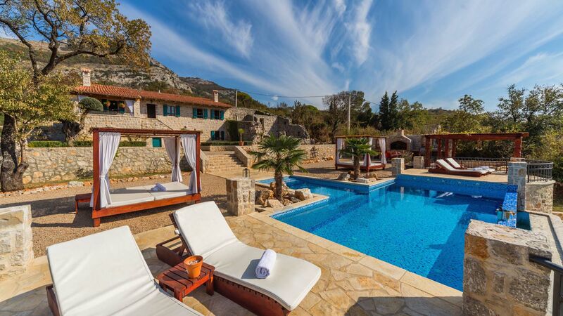 Traditional Montenegrin Rustic Stone Villa With Private Pool