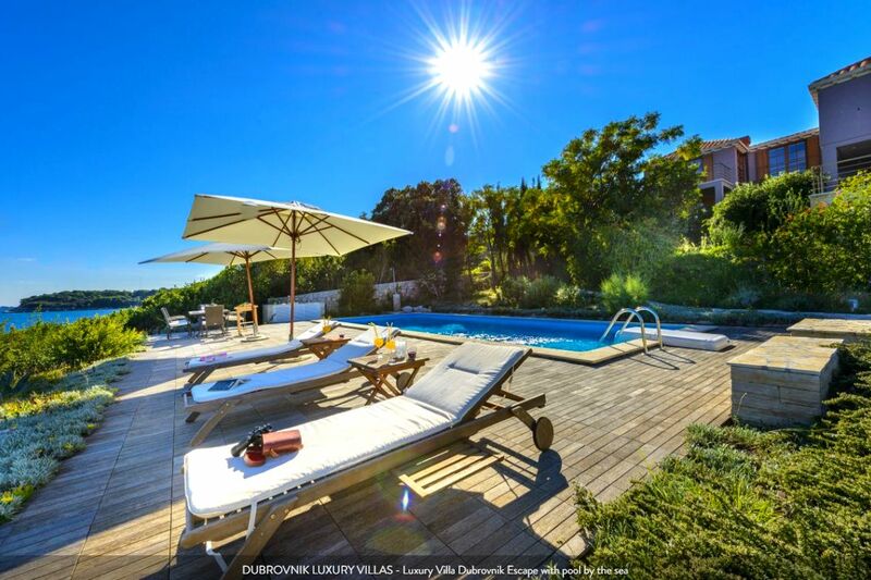 Luxury Villa Dubrovnik Escape with pool at the beach