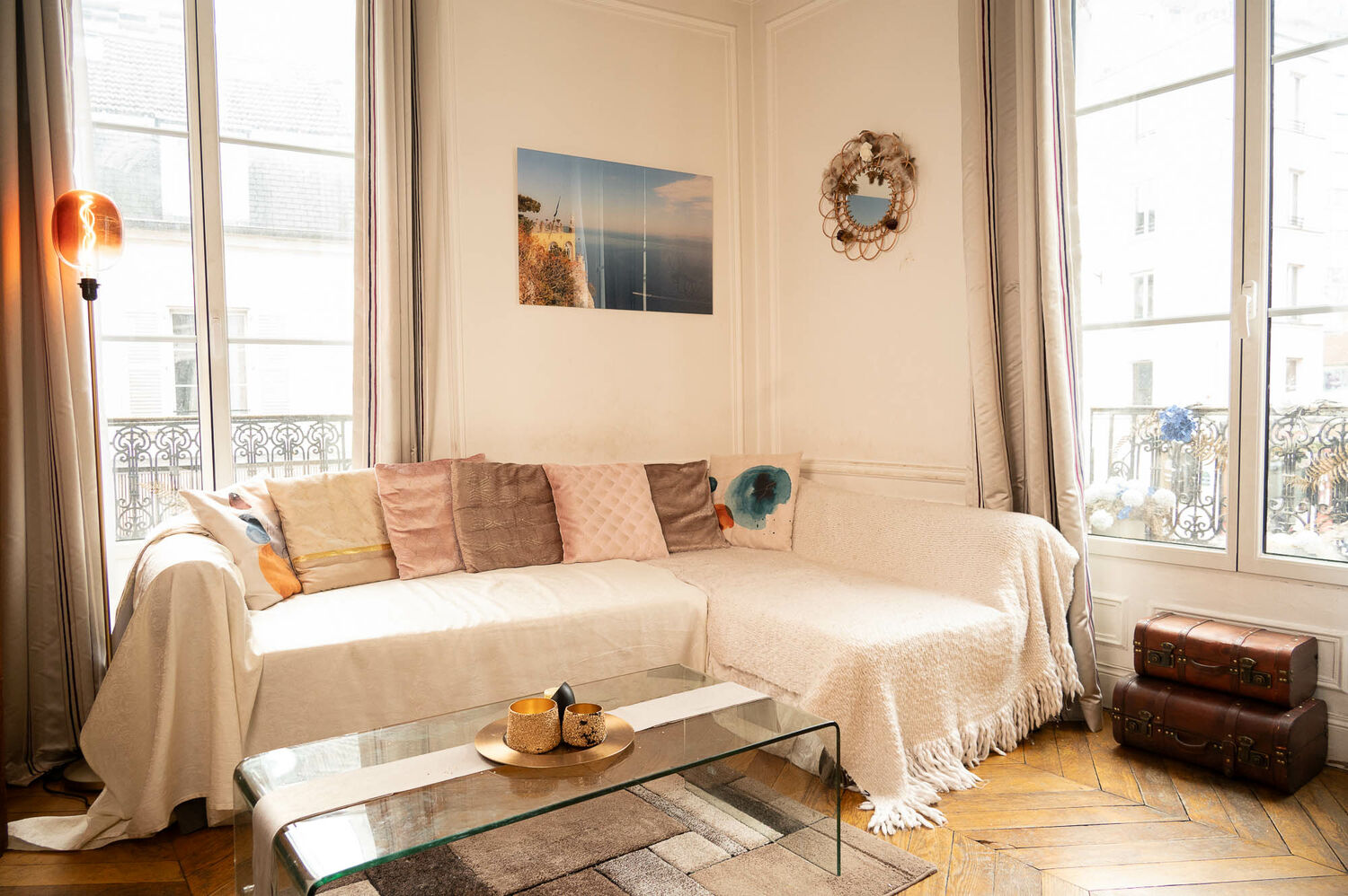 Bohemian, chic, apartment,, 4, to, 6, people,, Paris, 11