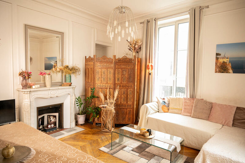 Bohemian chic apartment, 4 to 6 people, Paris 11