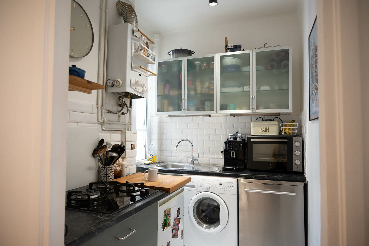 Warm, apartment, for, couples,, Paris, 14