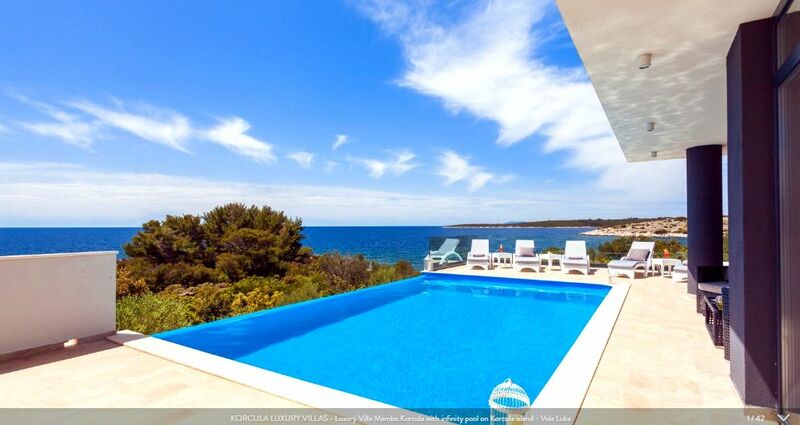 Luxury Villa Mambo Korcula with heated pool