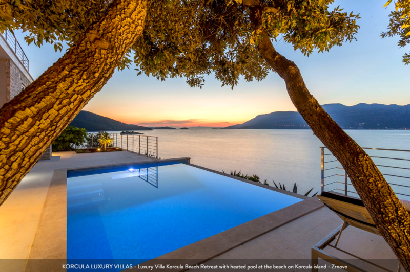 Luxury Villa Korcula Beach Retreat with pool